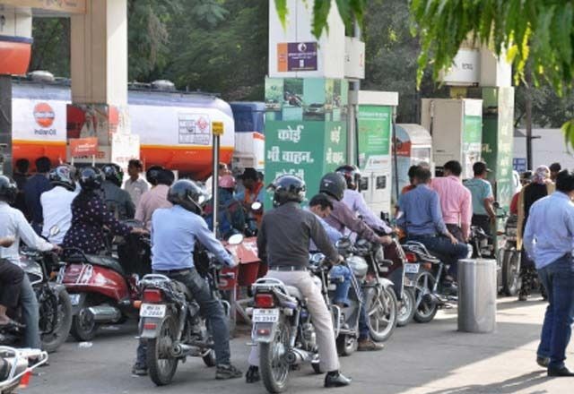petrol pump line